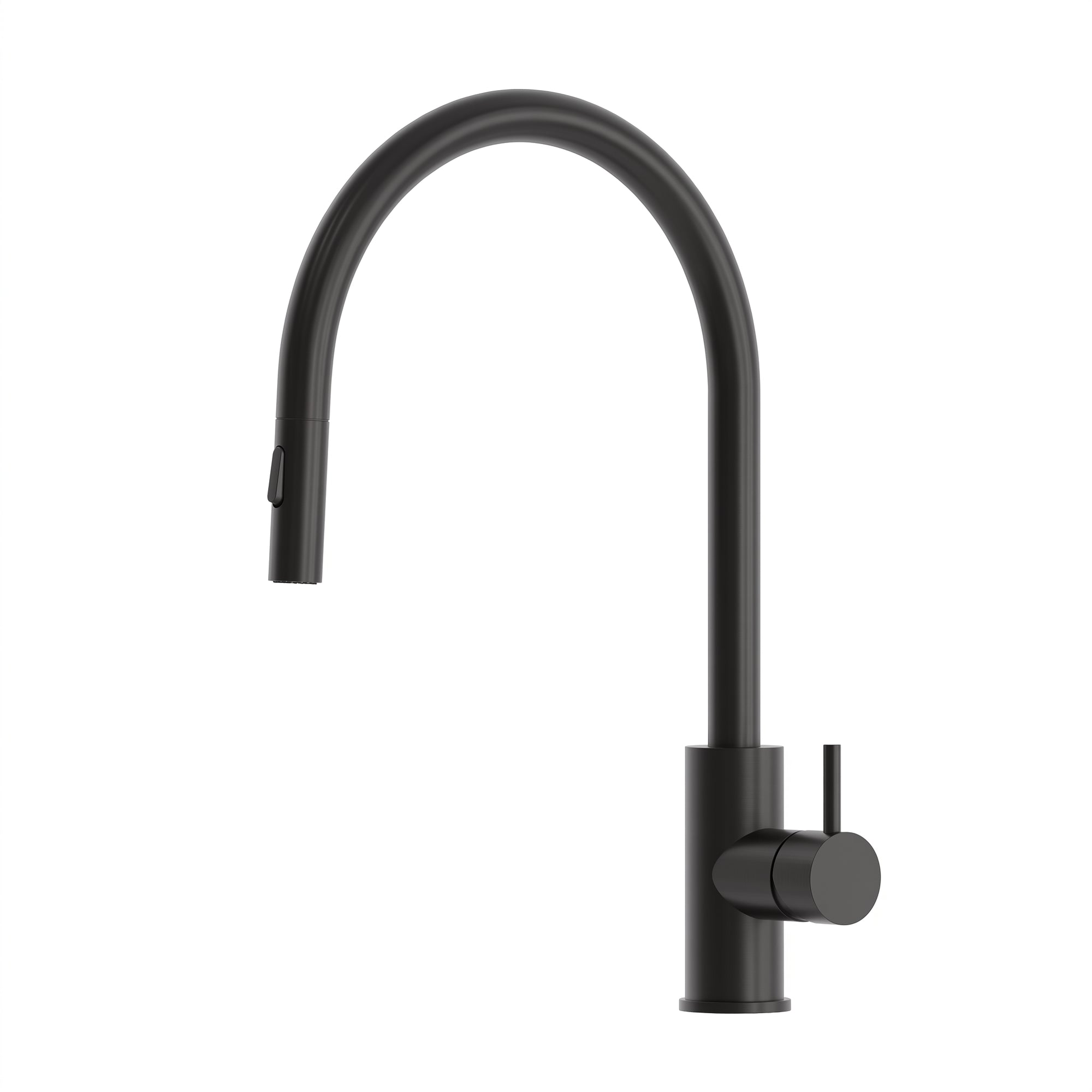 Single Hole Kitchen Faucet with Pull-Down Dual Spray